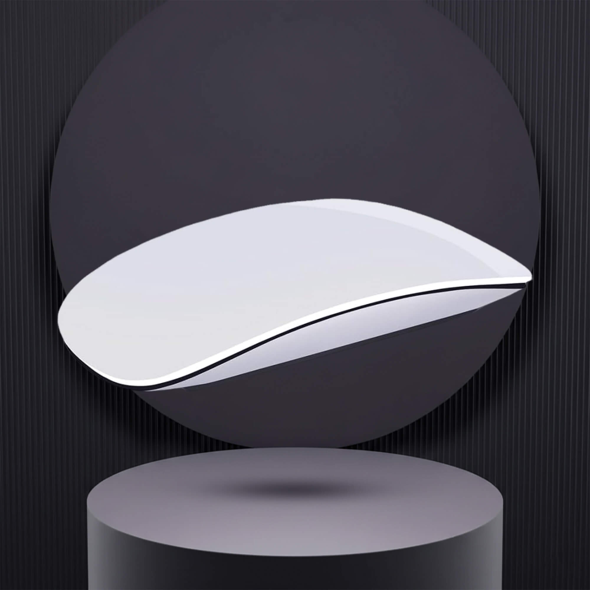 Glassology Magic Wireless Touch Scroll Optical Rechargeable Mouse - Strong Bluetooth 5.1 Connection,1600 DPI Precision Sensor, Ambidextrous Design- for iPad, iMac, Desktop & Laptop